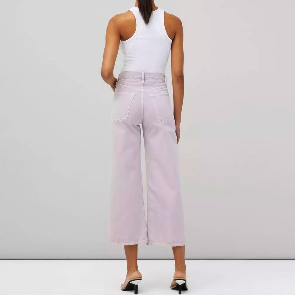 NWT - rag & bone - Andi Ankle Wide Leg Jean - Lavender - 27 - Picture 2 of 4